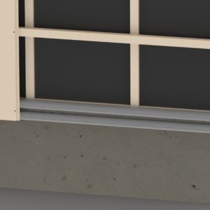 cladding with cavity barrier