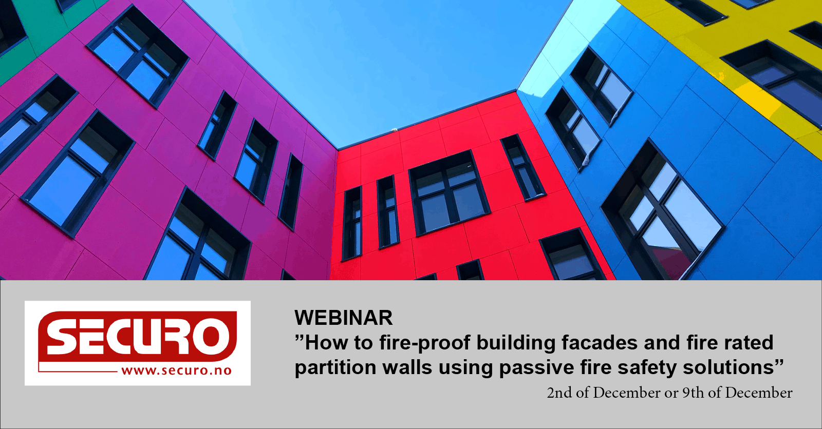 webinar . how to fire-proof building facades and partition walls using passive fire protection