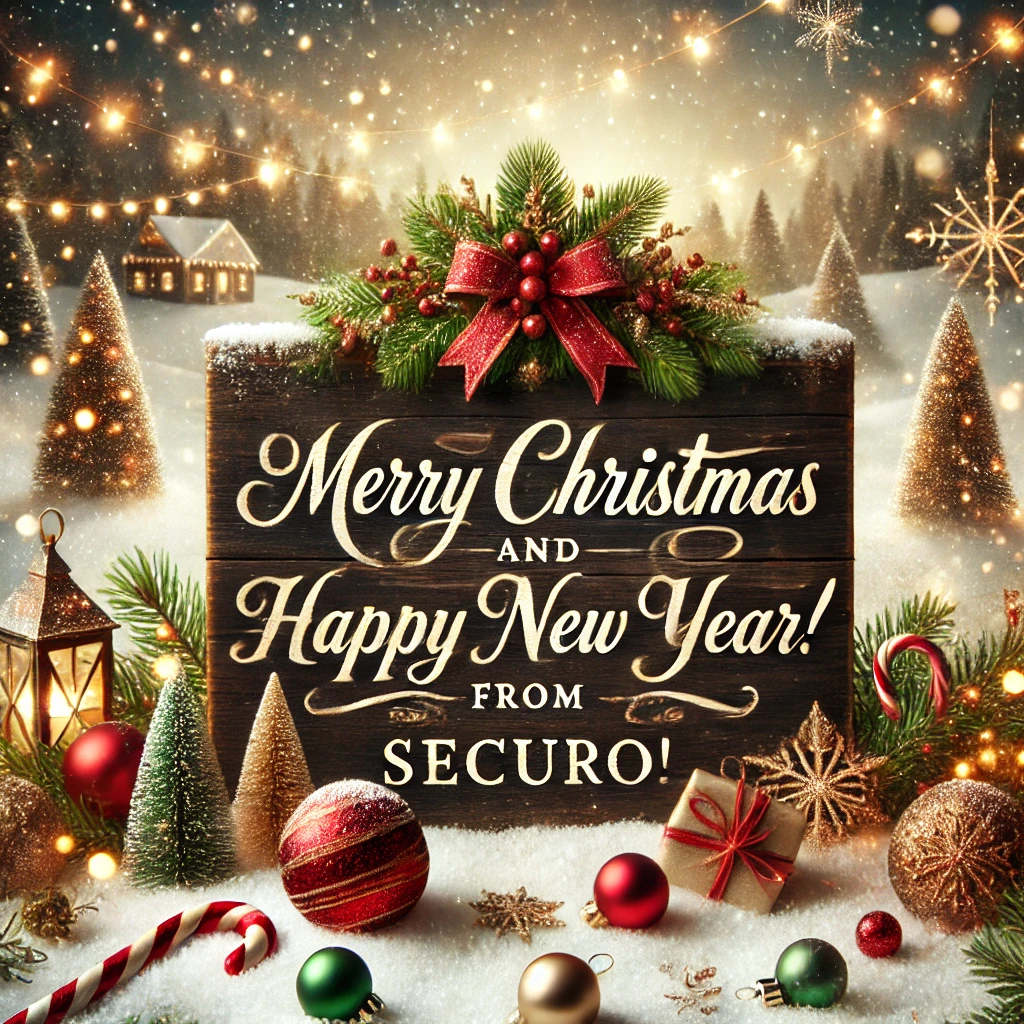 Information about Securo's Christmas Closure 2024 Securo